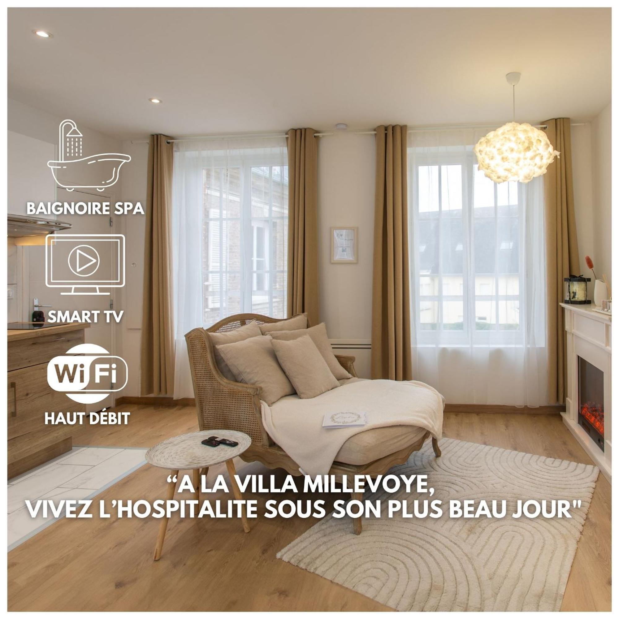 L'Amour Vrai - Love Room -T2 Elegant Et Romantique Abbeville Esterno foto